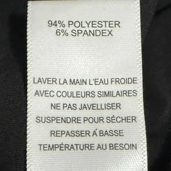 Sami & Jo Womens Sz Small Maxi Dress Sleeveless Halter Color Block Black Pink - Picture 8 of 10